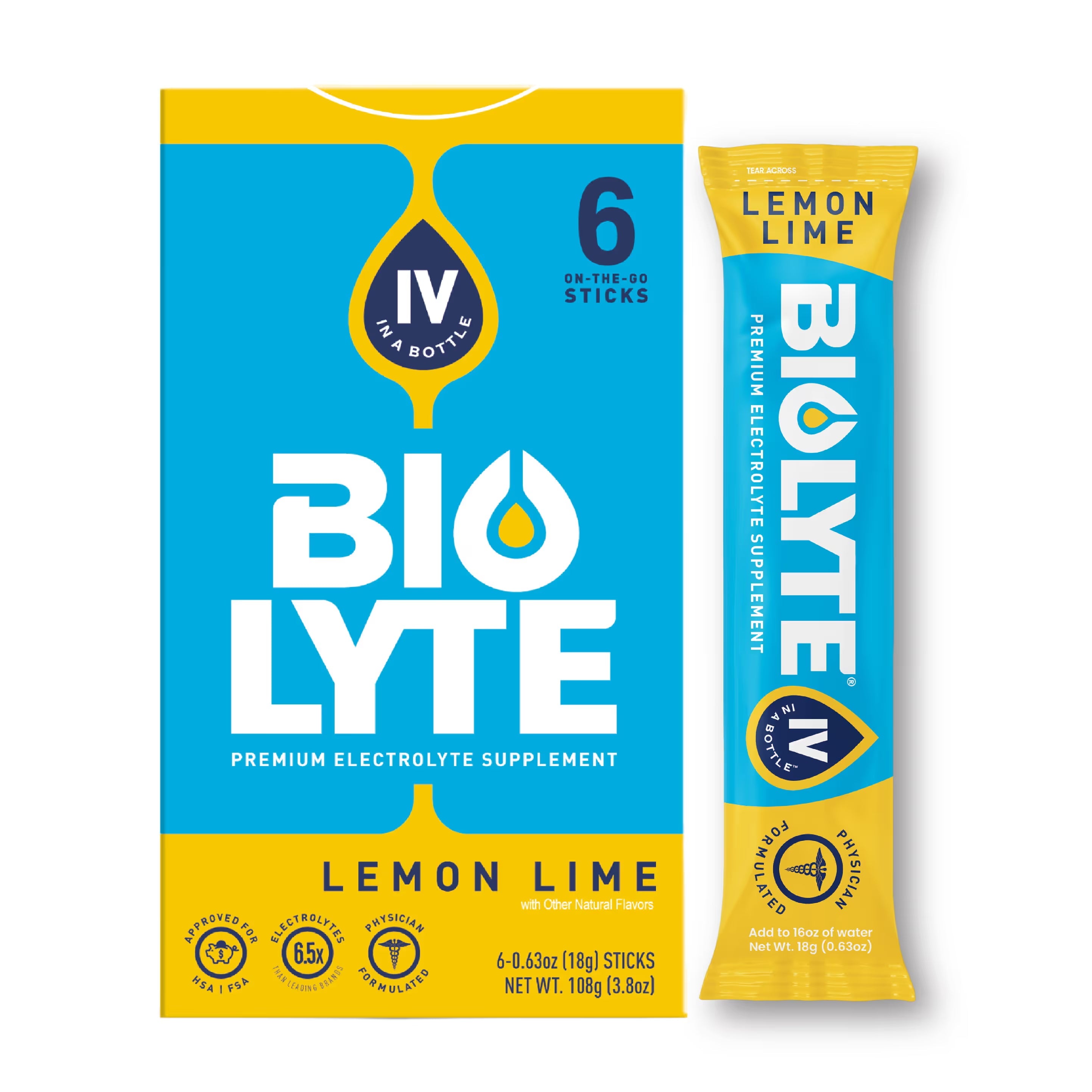 On-The-Go Electrolyte Sticks