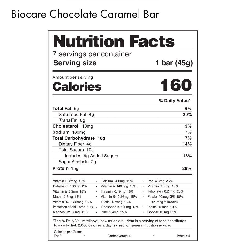 Chocolate Caramel Protein Bar