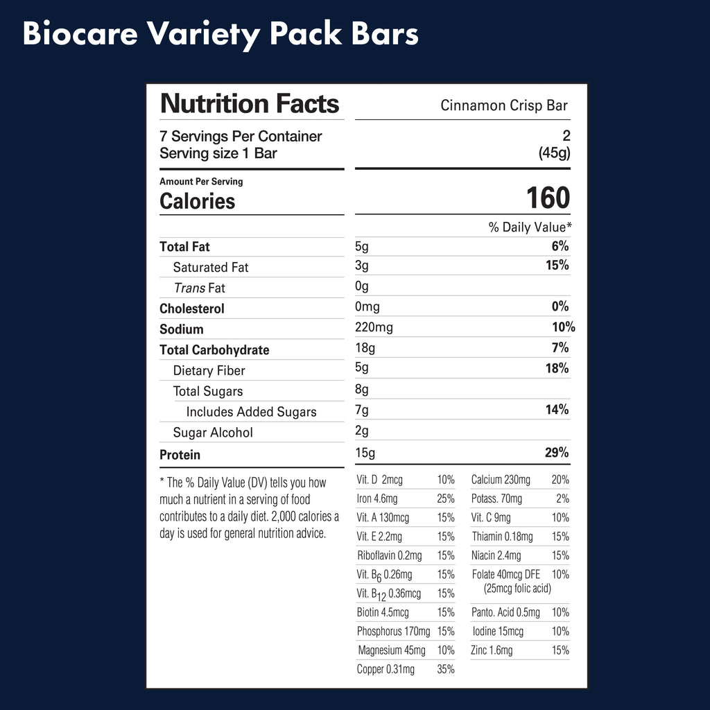High-Protein Bar Variety Pack