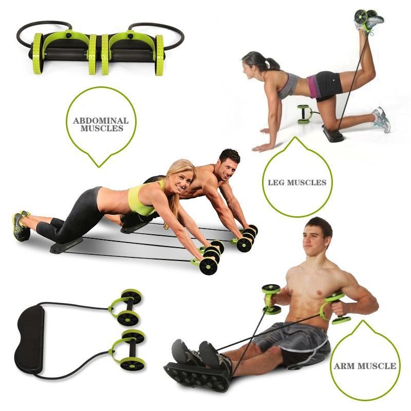Sport Roller Wheel Abdominal Muscle Trainer Wheel Arm Waist