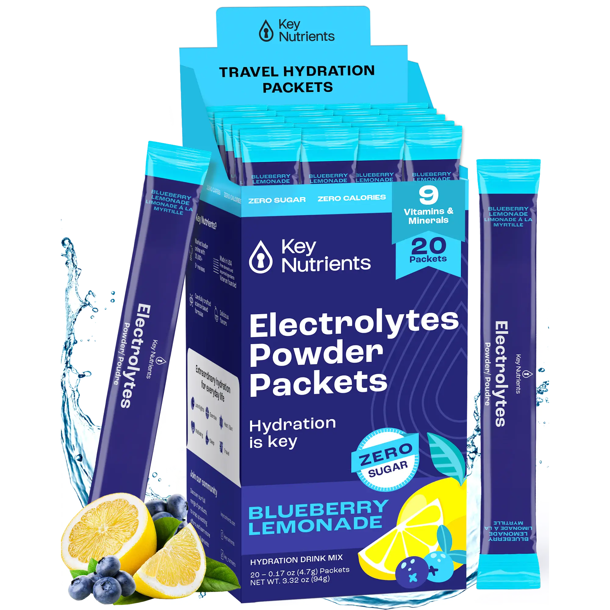 Sugar-Free Electrolyte Recovery Powder