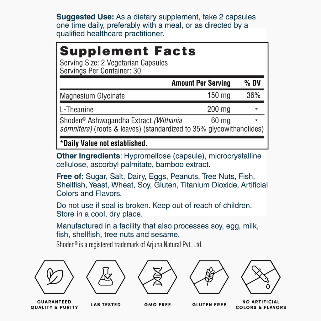 Magnesium + Ashwagandha Complex