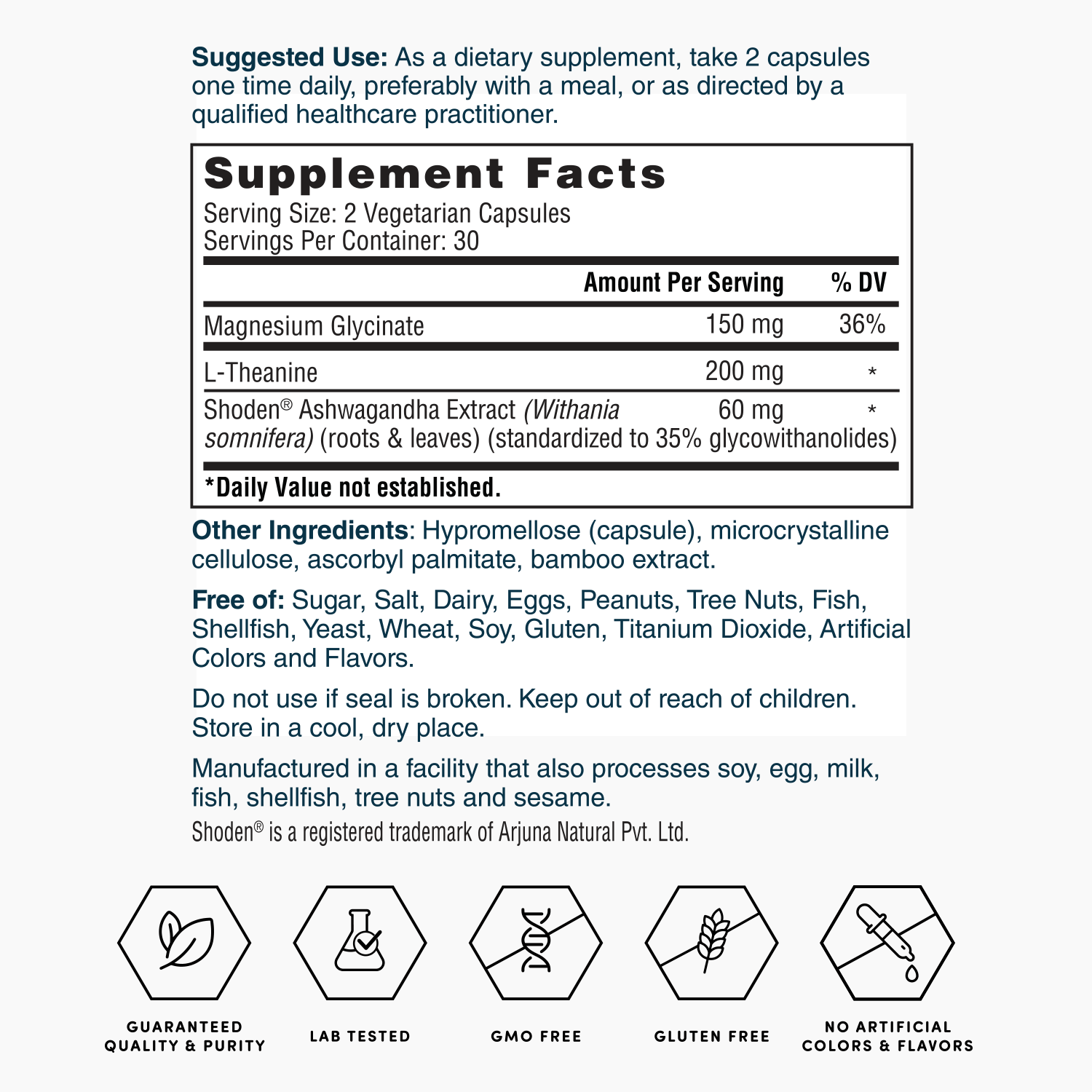 Magnesium + Ashwagandha Complex