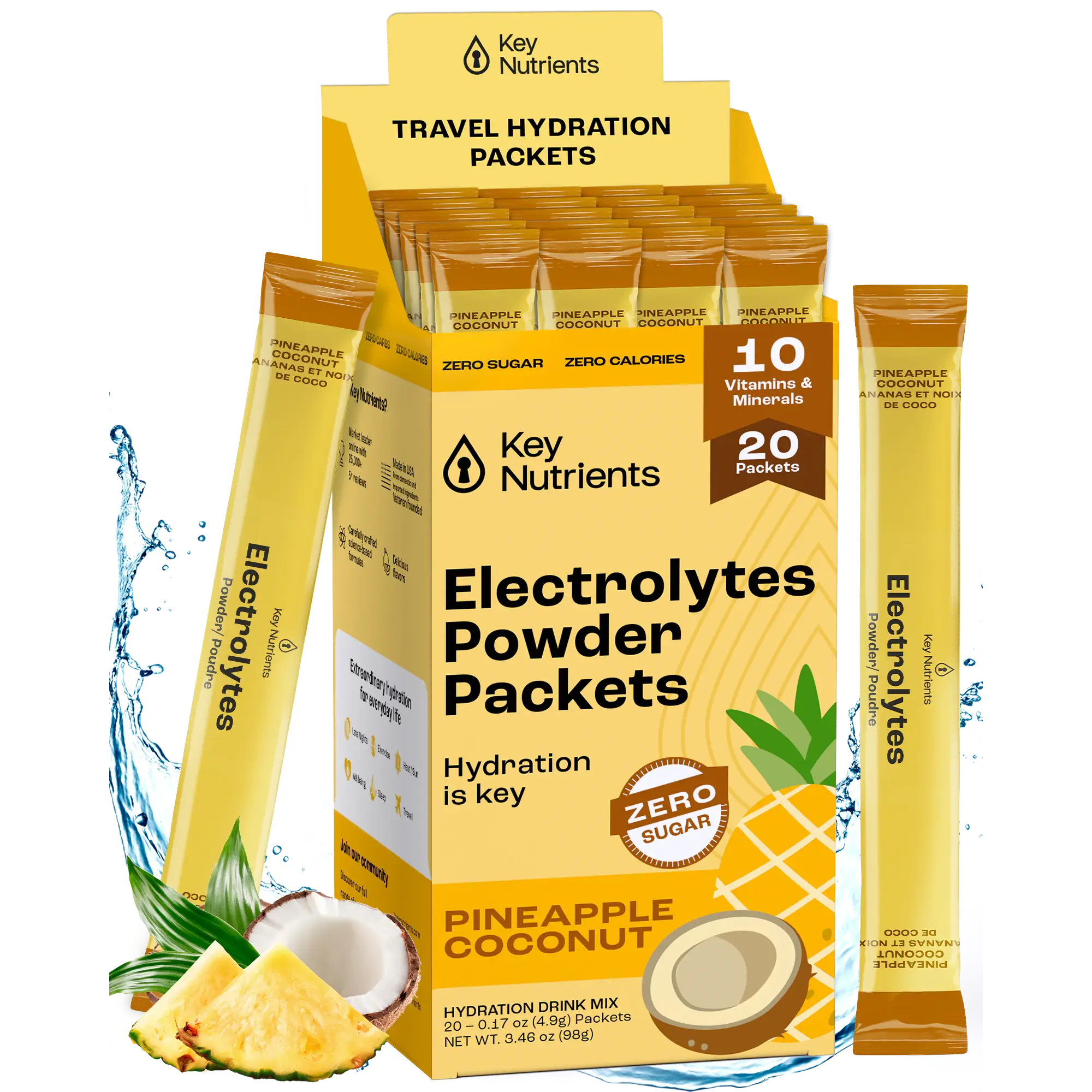 Sugar-Free Electrolyte Recovery Powder