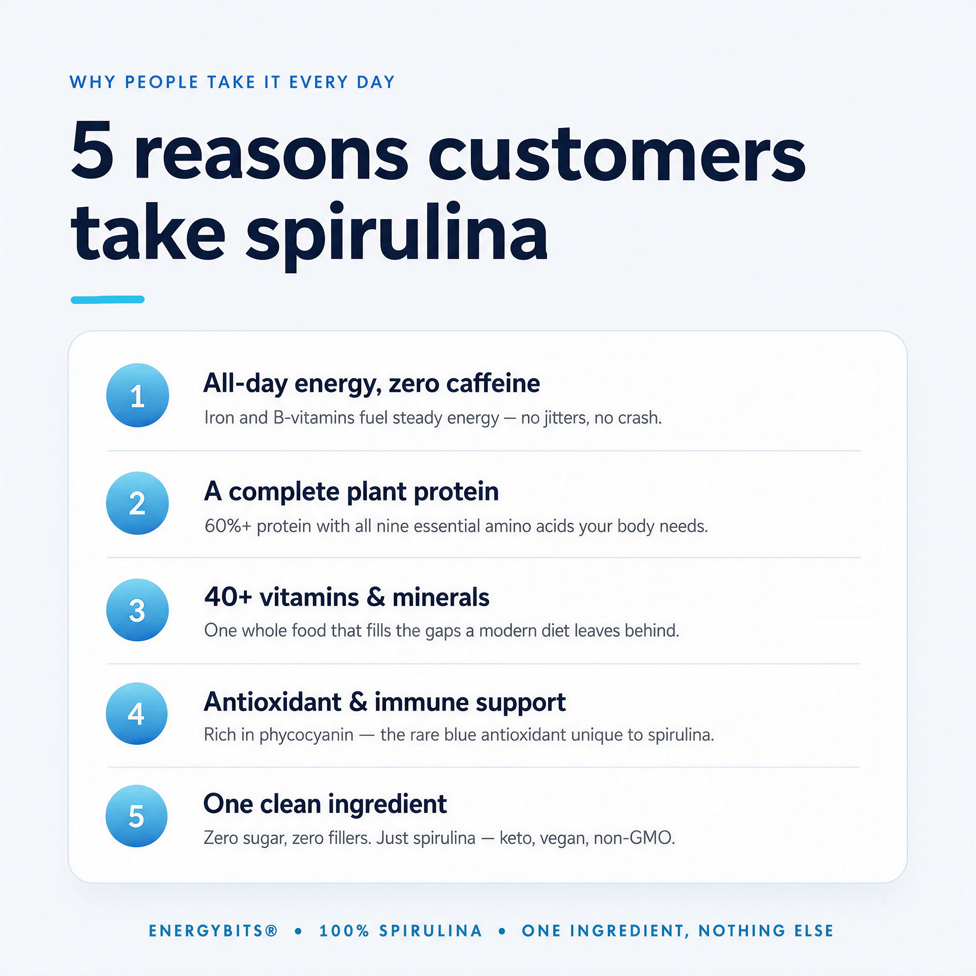 Spirulina Tablets – Large Bag
