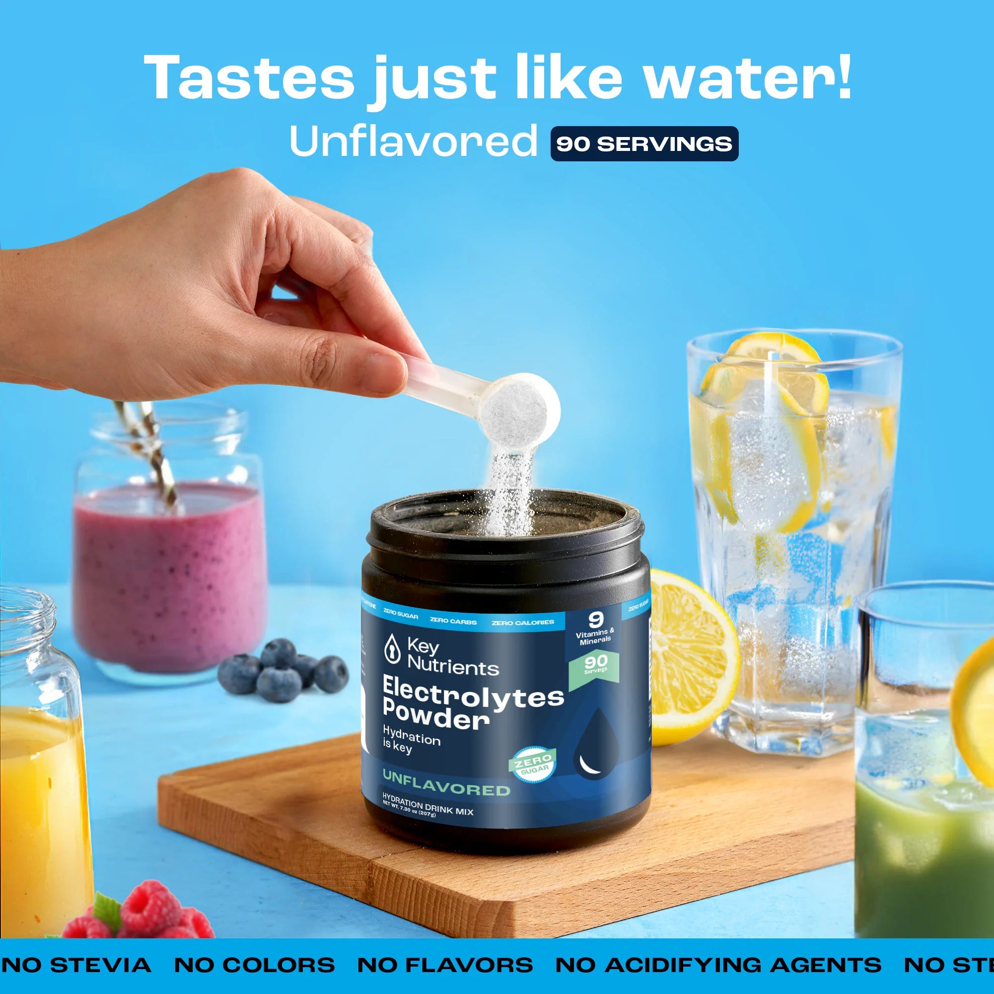 Sugar-Free Electrolyte Recovery Powder