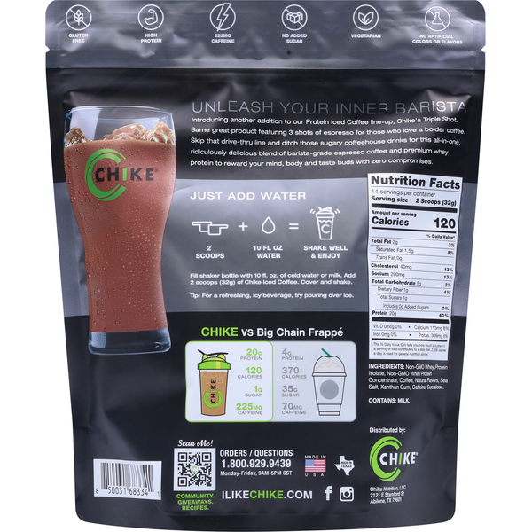 Iced Coffee Protein Drink